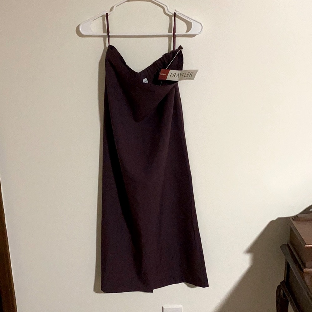 L.l.Bean Eggplant Skirt